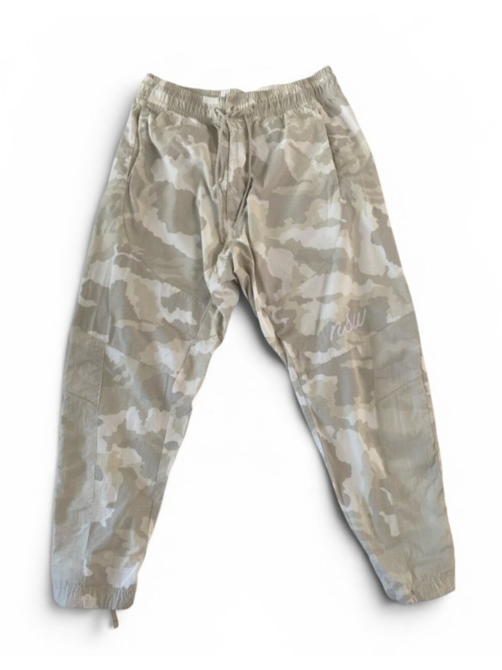Nike Men’s NSW Joggers Sz L Gray Camo 930253-121